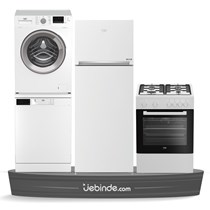Beko 4 lü Ekonomik Çeyiz Paketi-1 (BM 3043 + CM 7100 + 970463 MB + BFE 400 B)